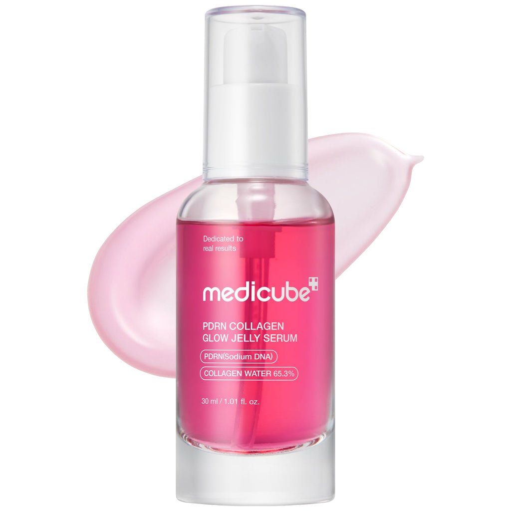 Sérum gelée éclat au collagène rose PDRN