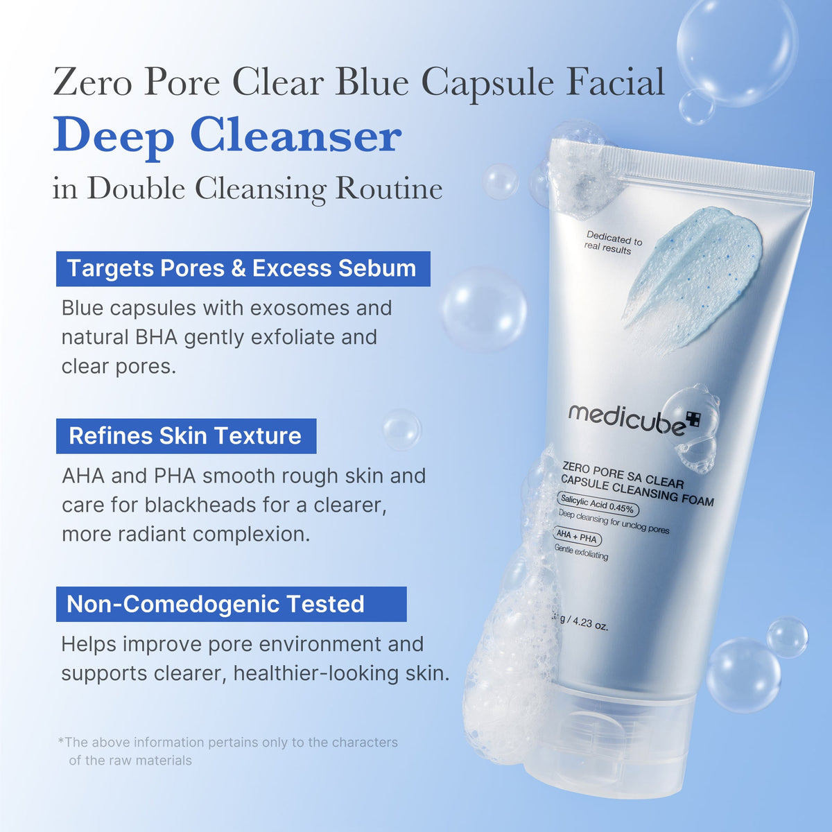 Mousse nettoyante en capsules Zero Pore