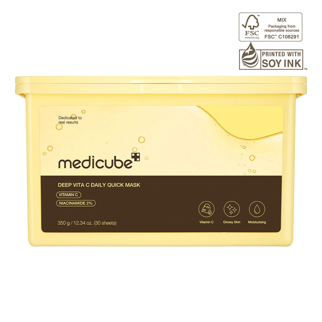 Masques express quotidiens intenses à la vitamine C