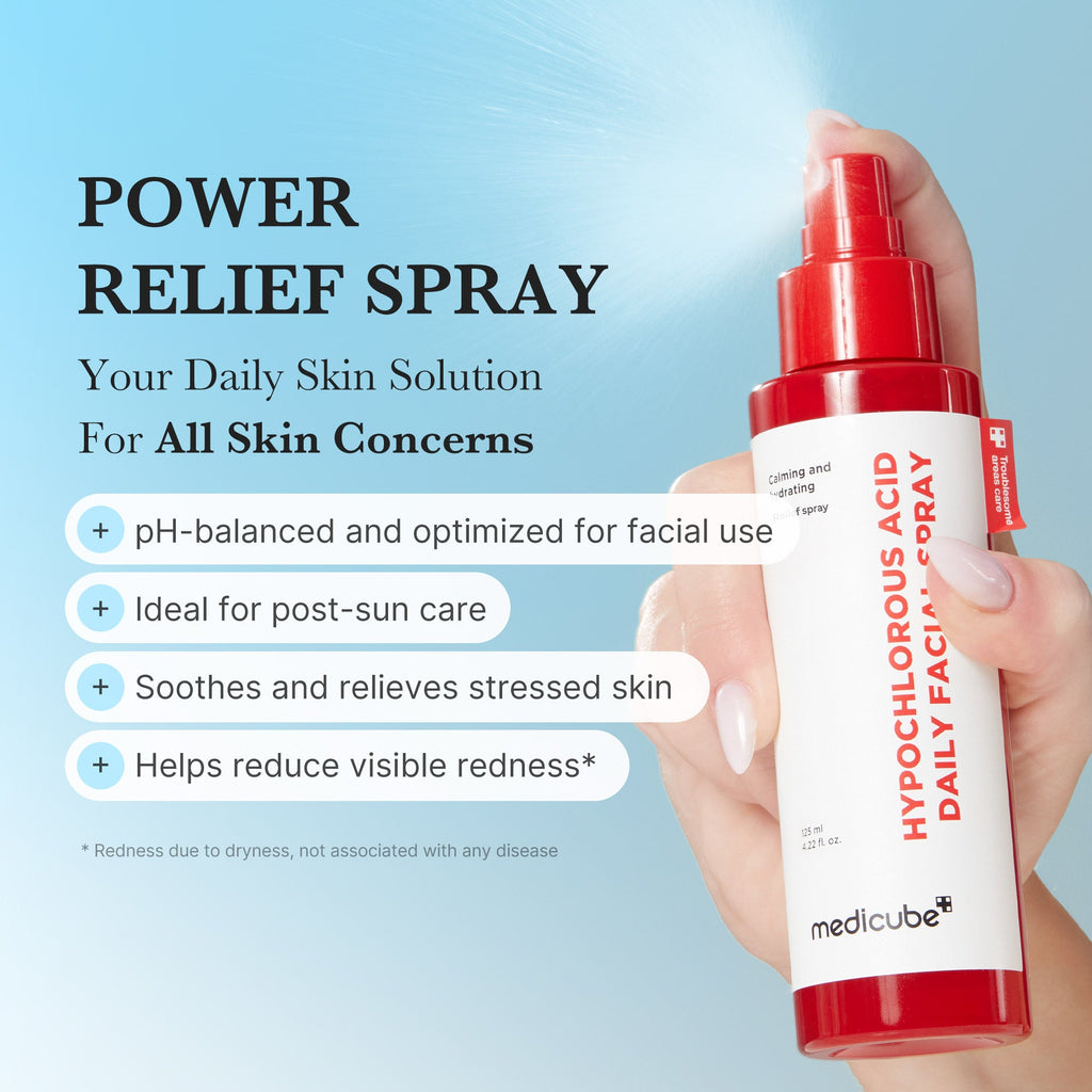 Spray apaisant puissant à l’acide hypochloreux