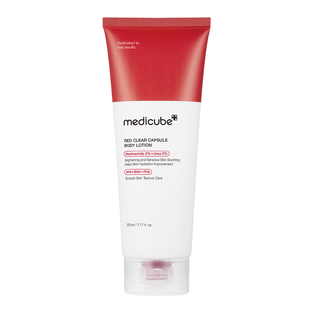 Lotion corps Red Clear Capsule