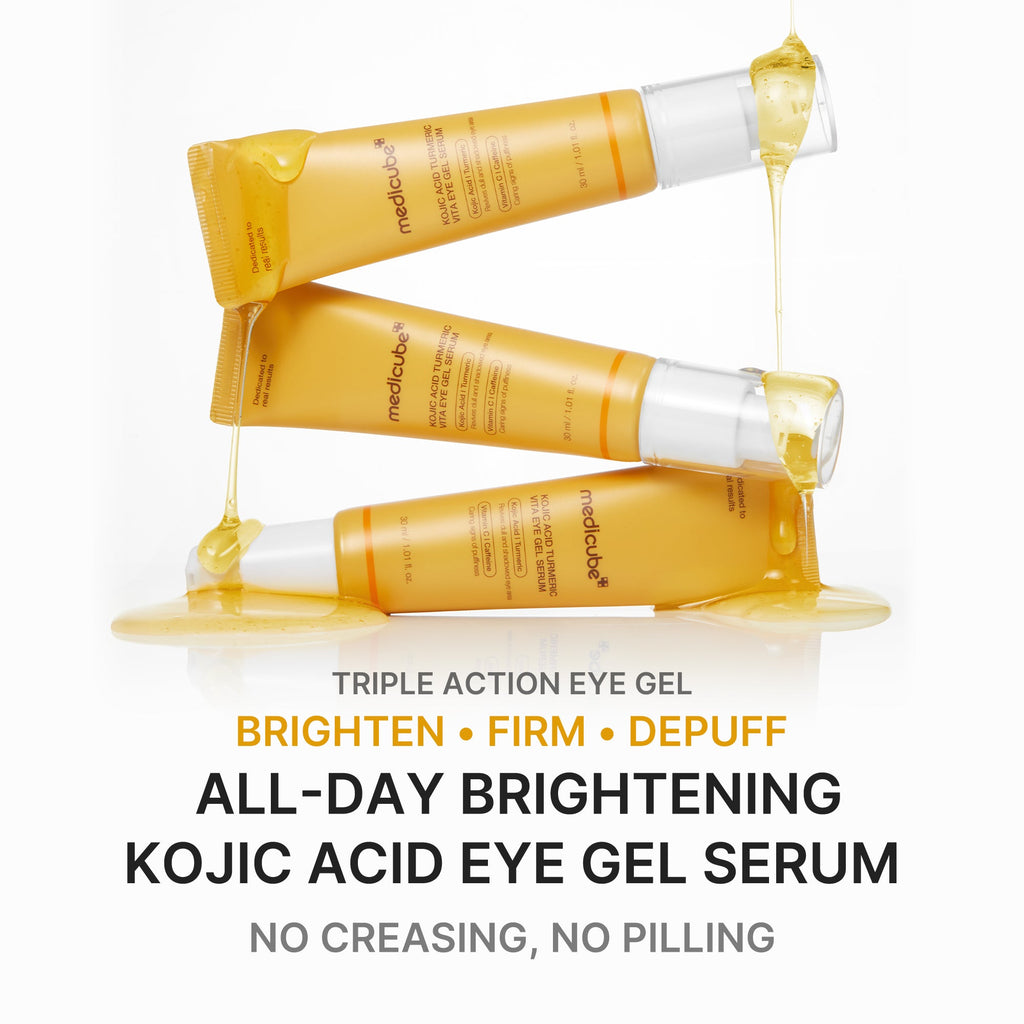 Sérum gel contour des yeux au curcuma et à l’acide kojique