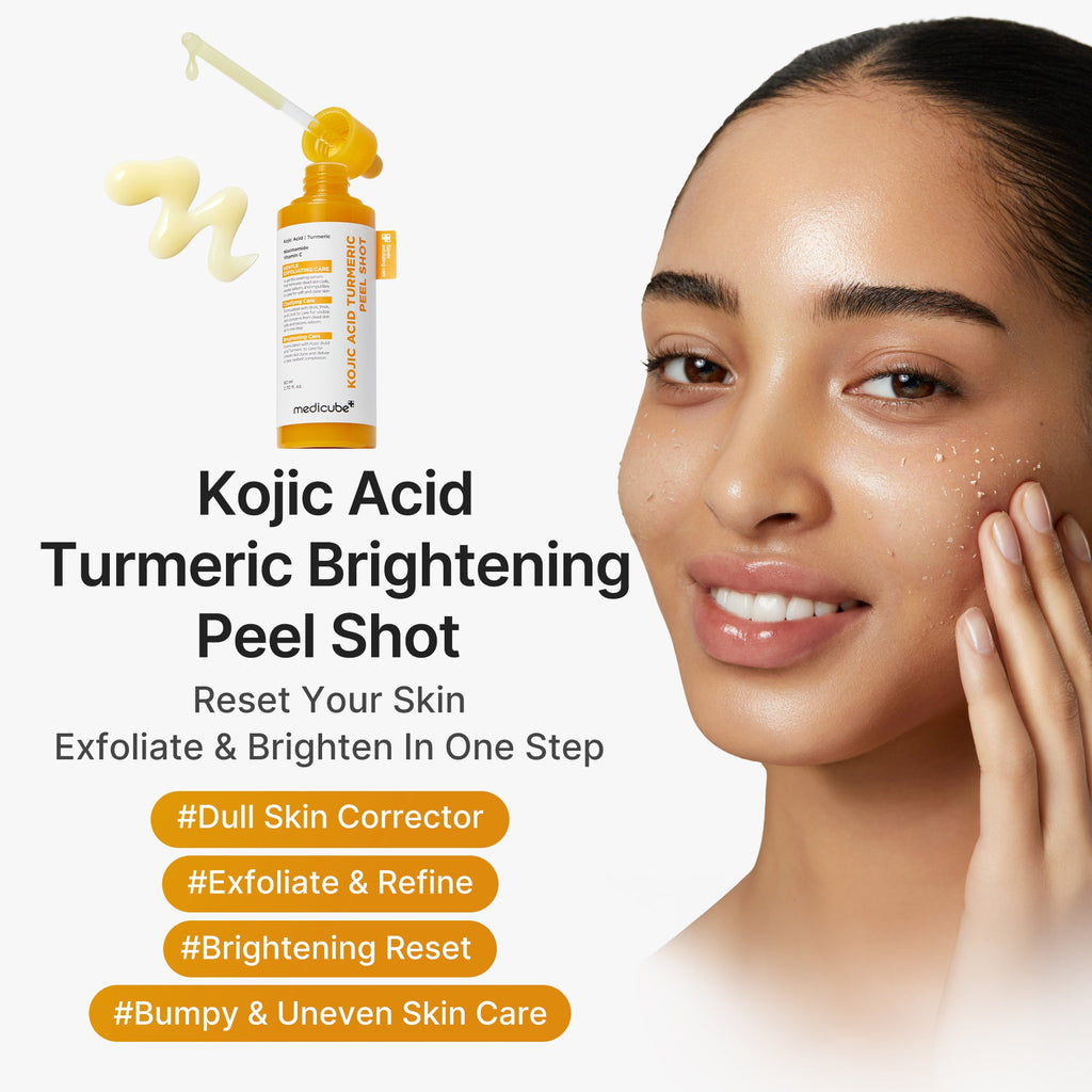 Soin exfoliant au curcuma et à l’acide kojique