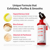 Sérum exfoliant riz à l’acide hypochloreux