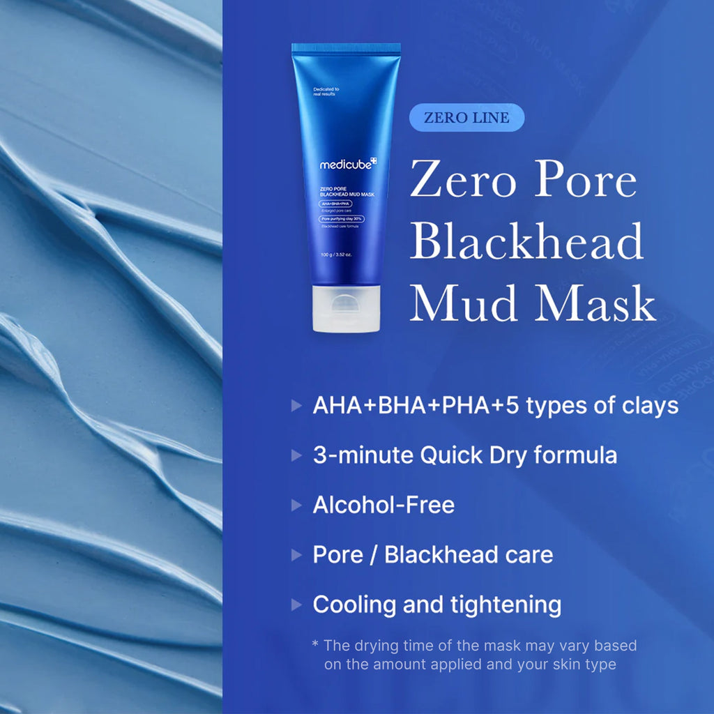 Masque à la boue anti-pores obstrués Zero Pore