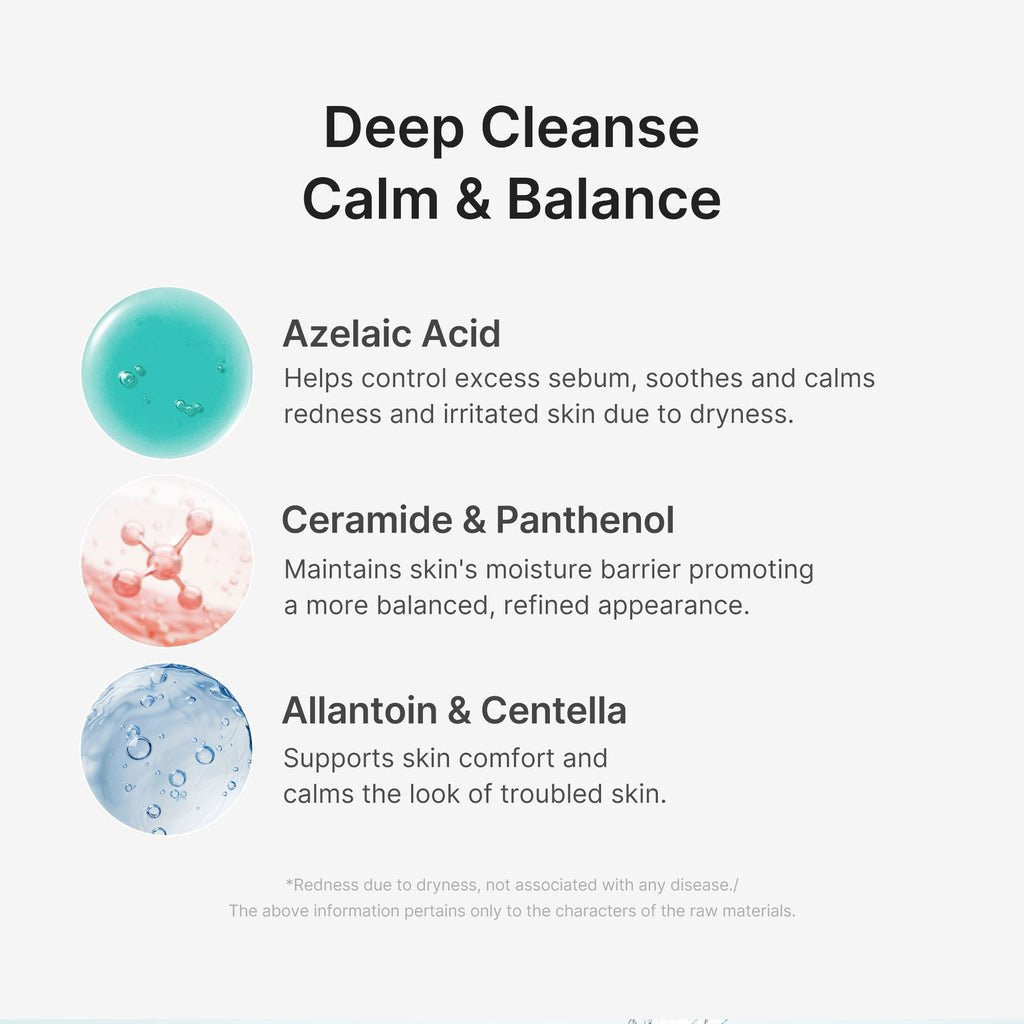 Mousse nettoyante capsule à l’acide azélaïque