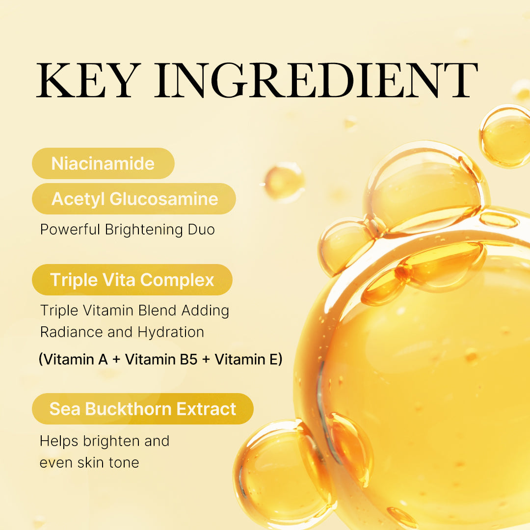 Masques express quotidiens intenses à la vitamine C