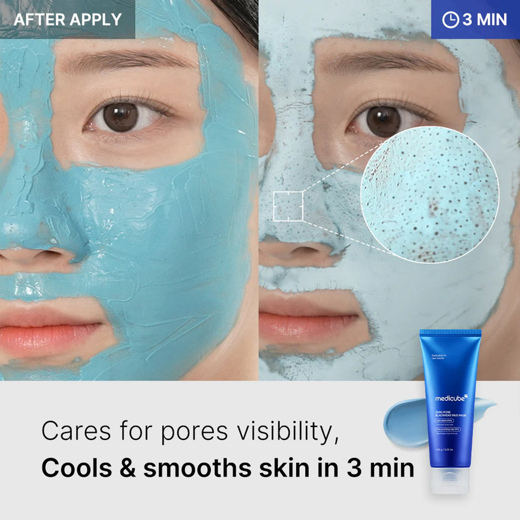 Masque à la boue anti-pores obstrués Zero Pore