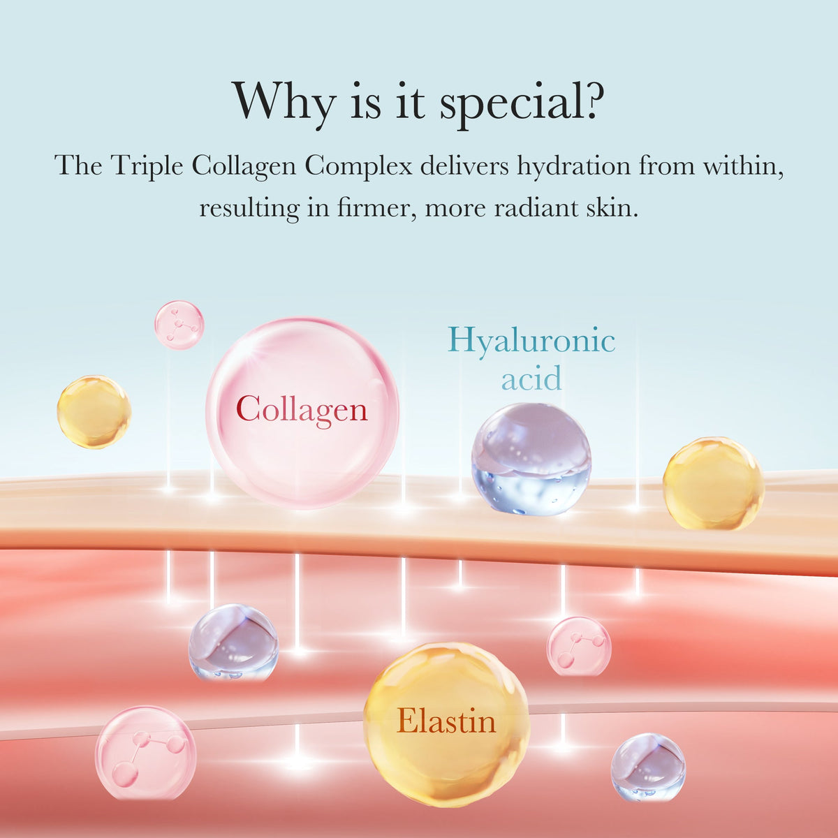 Crème au triple collagène