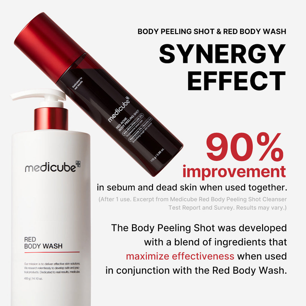 Nettoyant exfoliant corps Red Body Peeling Shot
