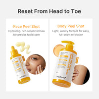 Soin exfoliant corps au curcuma et à l’acide kojique