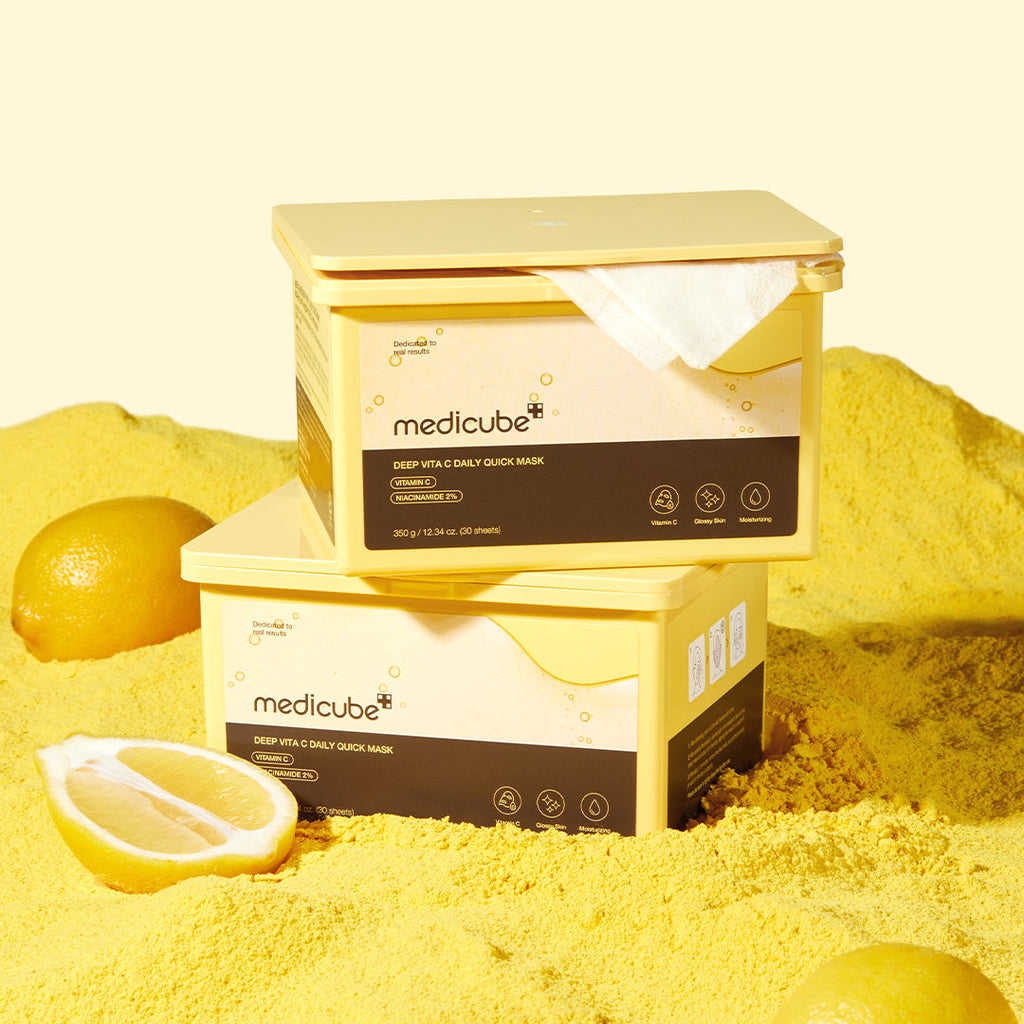 Masques express quotidiens intenses à la vitamine C