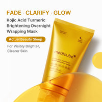Masque de nuit à appliquer à l’acide kojique et au curcuma