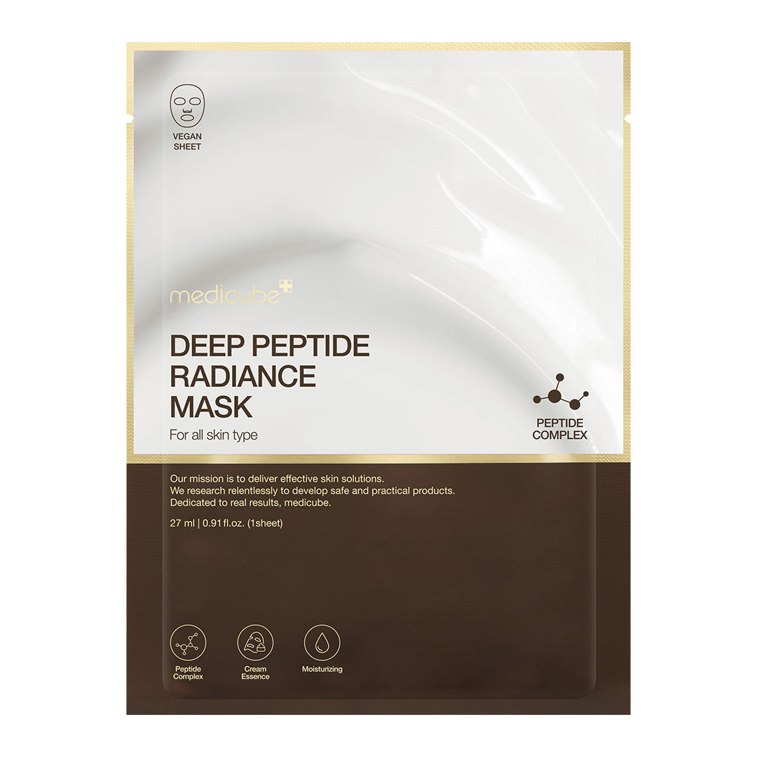 Masque éclat aux peptides profonds