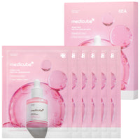Masque ampoule aux peptides PDRN roses