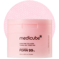 Pad tonique en gel au collagène rose et au PDRN