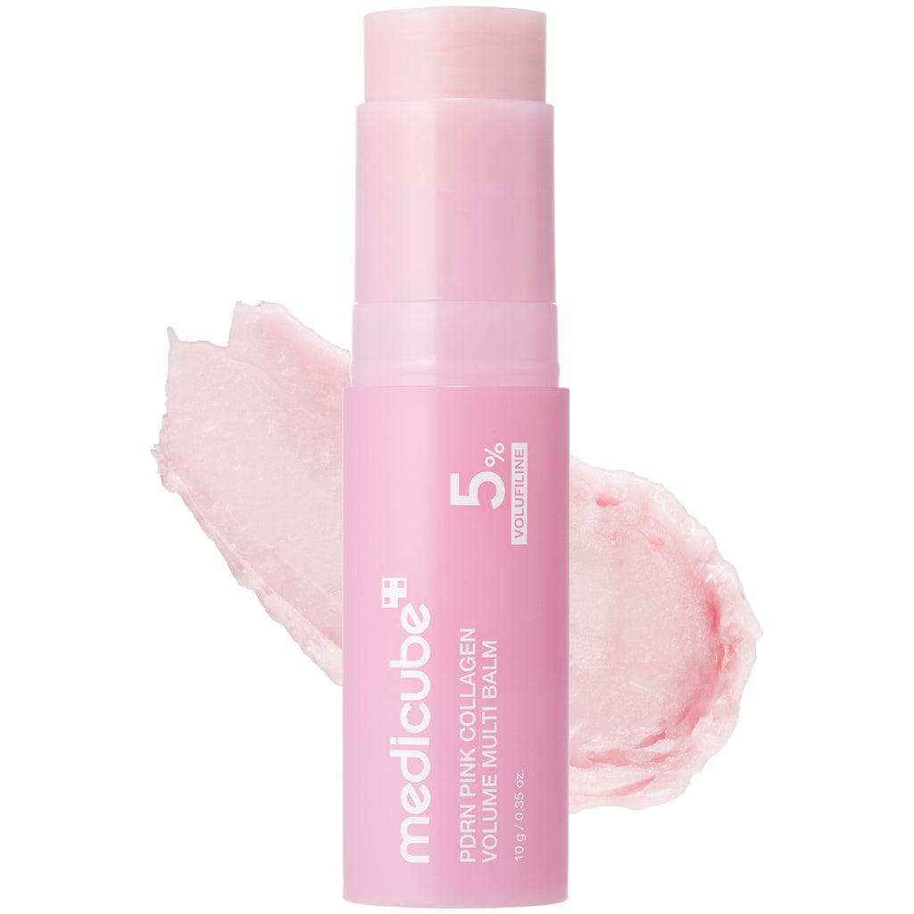 Baume multi-usage volumateur au collagène PDRN rose