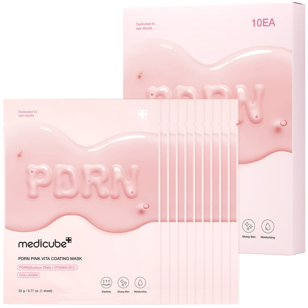Masque en tissu enrobé Vita rose PDRN