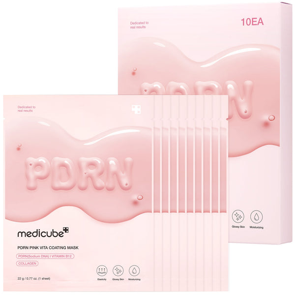 Masque en tissu enrobé Vita rose PDRN
