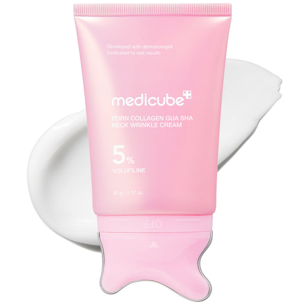 Crème anti-rides pour le cou au gua sha au collagène PDRN