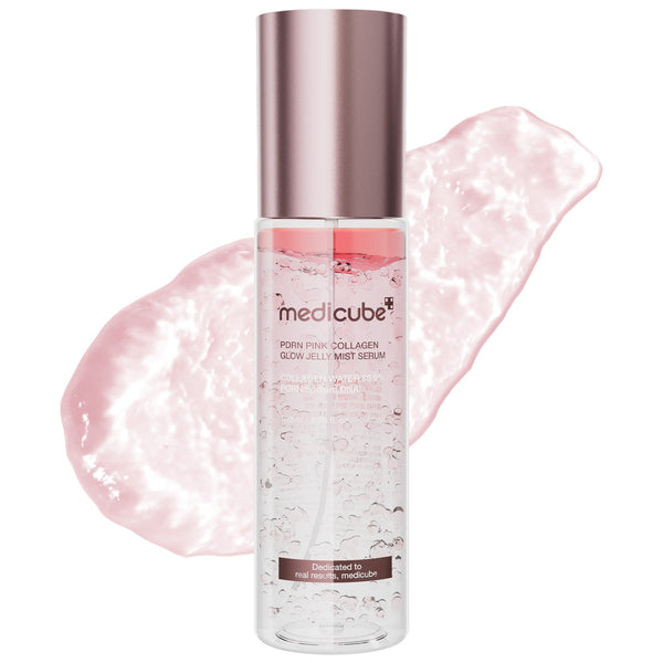 Sérum brume gelée éclatante au collagène rose PDRN