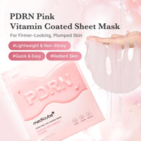 Masque en tissu enrobé Vita rose PDRN