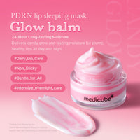 Masque de nuit pour les lèvres au PDRN