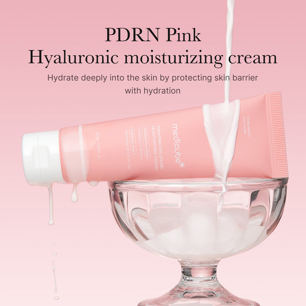 Crème aux peptides roses et au PDRN