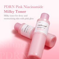 Lotion tonique lactée à la niacinamide rose et au PDRN