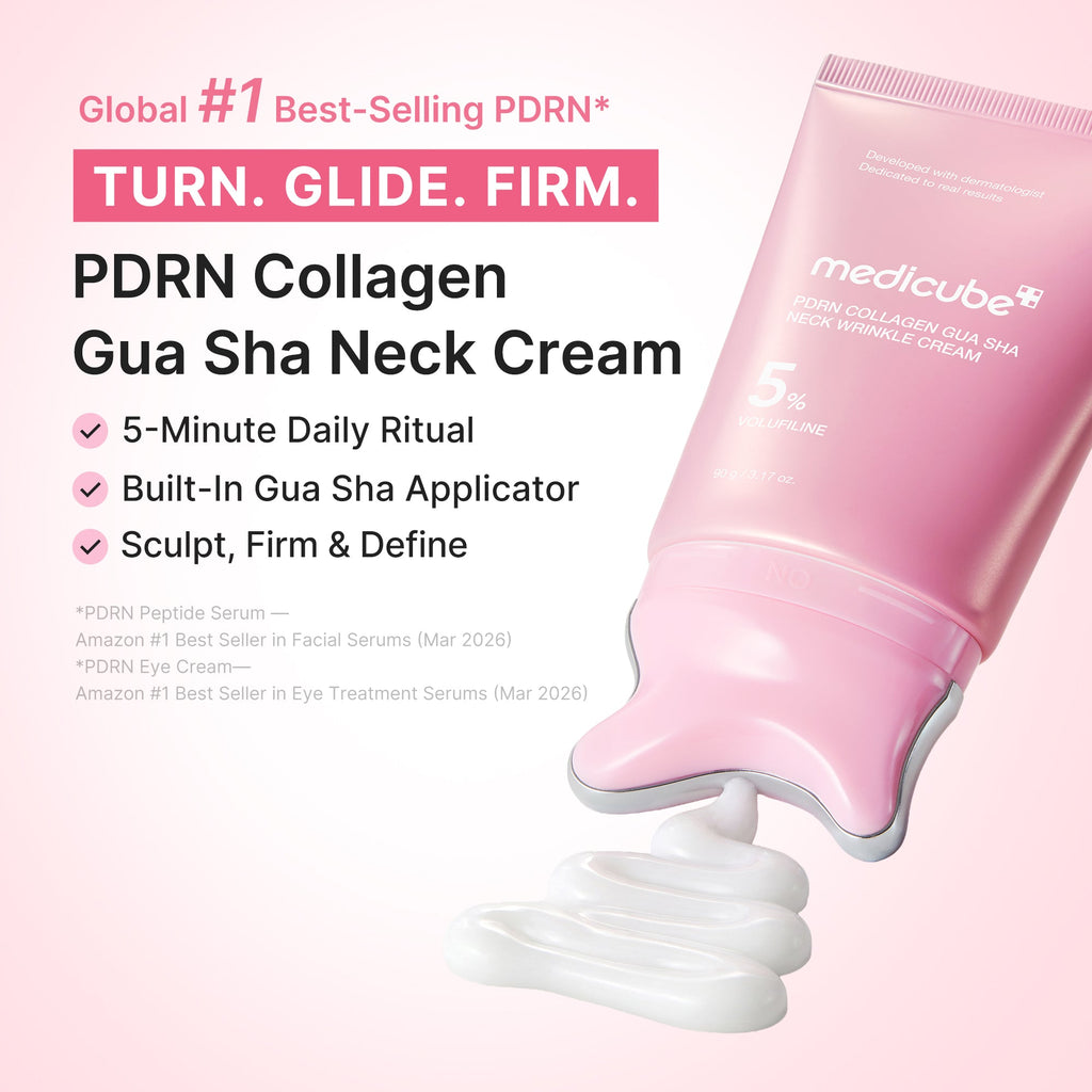 Crème anti-rides pour le cou au gua sha au collagène PDRN