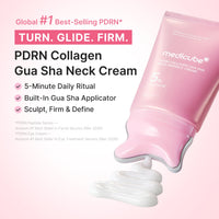 Crème anti-rides pour le cou au gua sha au collagène PDRN