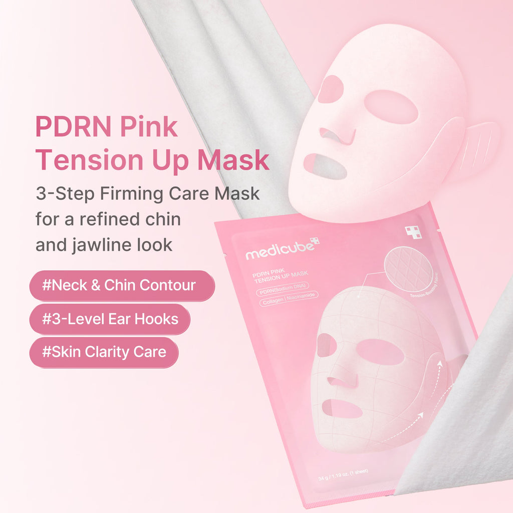 Masque rose tenseur au PDRN