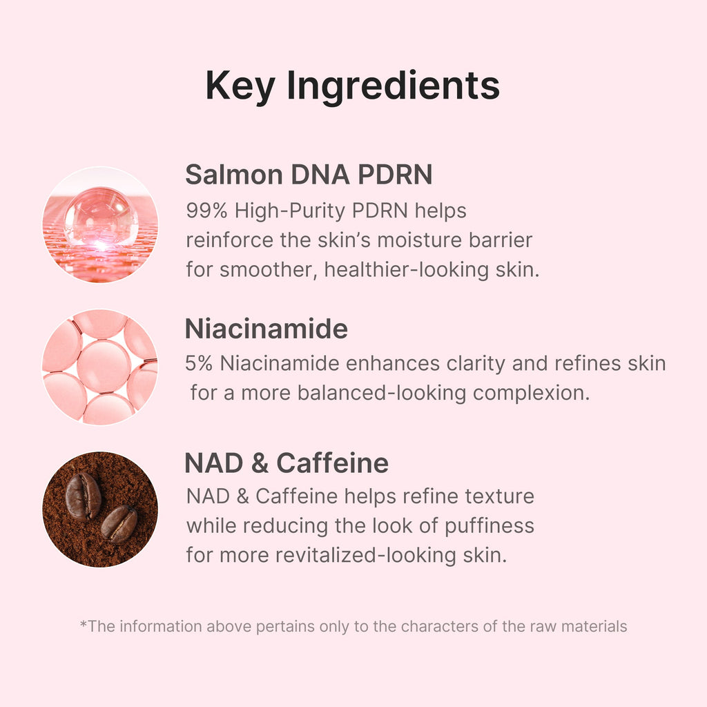 Masque rose tenseur au PDRN