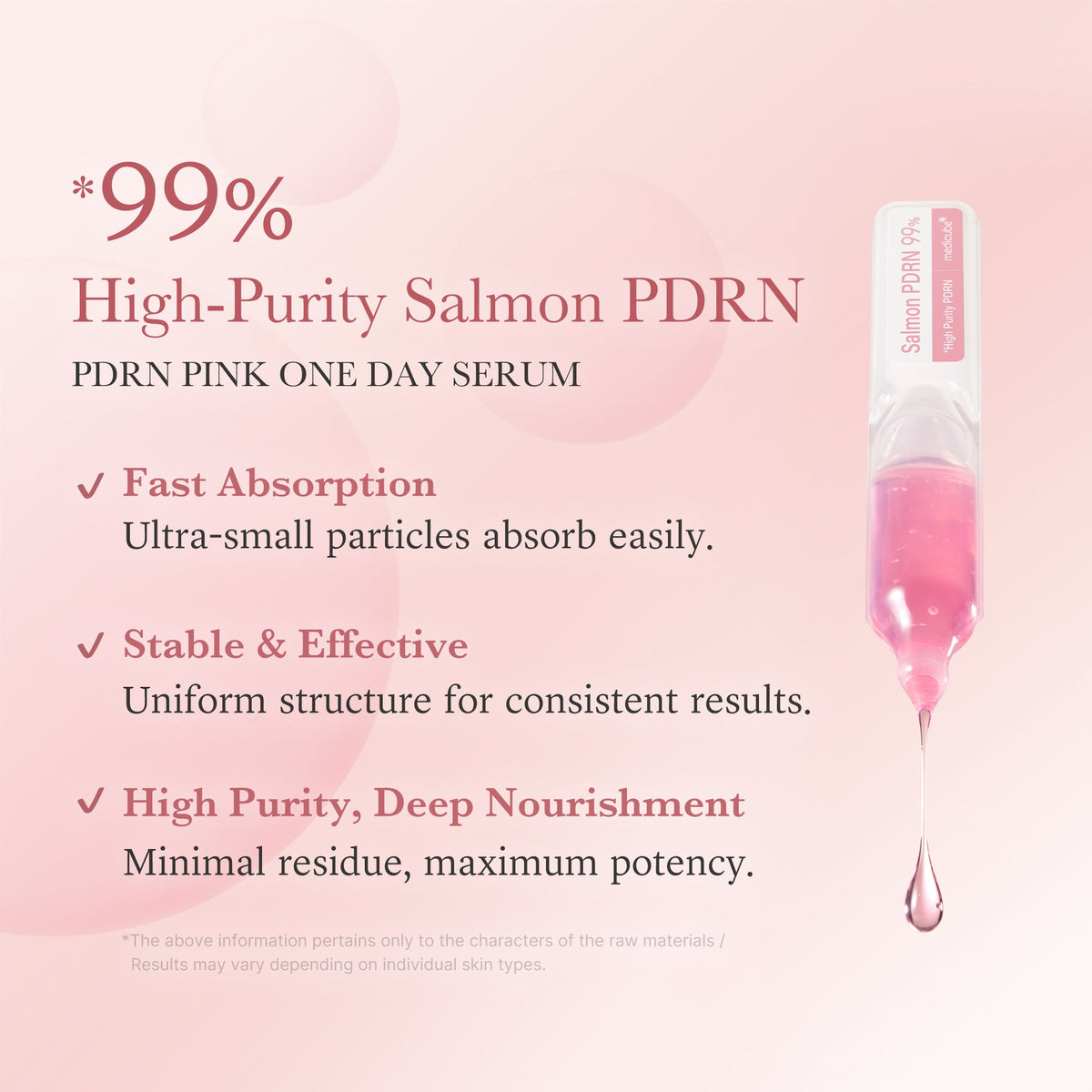 Sérum quotidien rose au PDRN