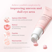Crème contour des yeux aux peptides roses et au PDRN