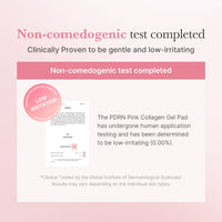 Pad tonique en gel au collagène rose et au PDRN