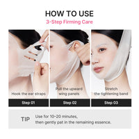 Masque rose tenseur au PDRN