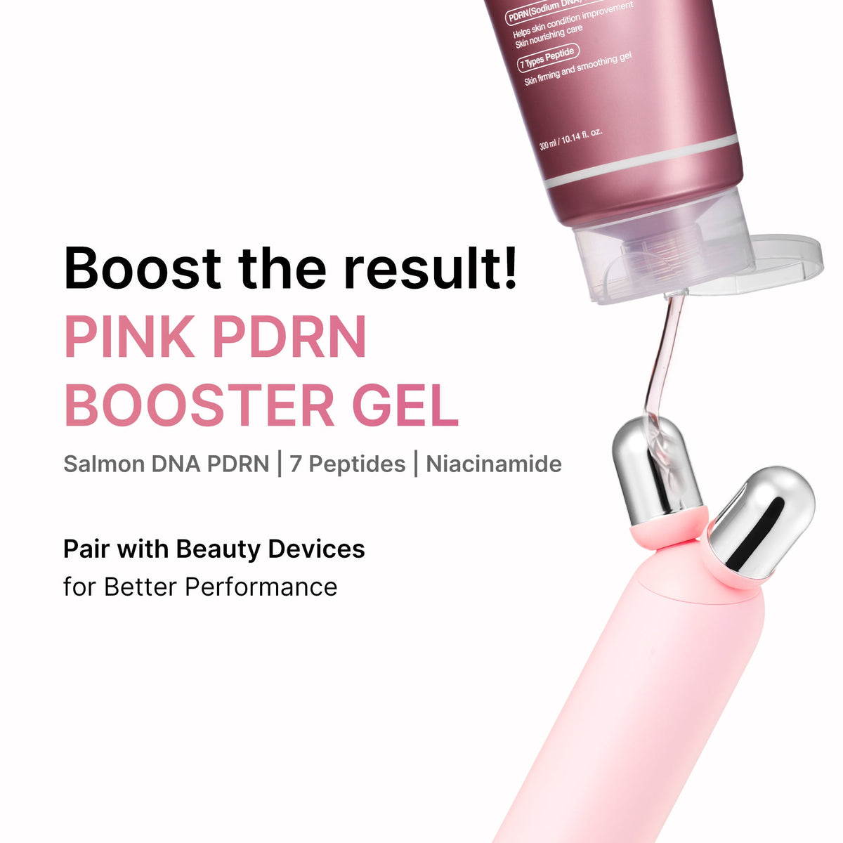 Gel booster PDRN