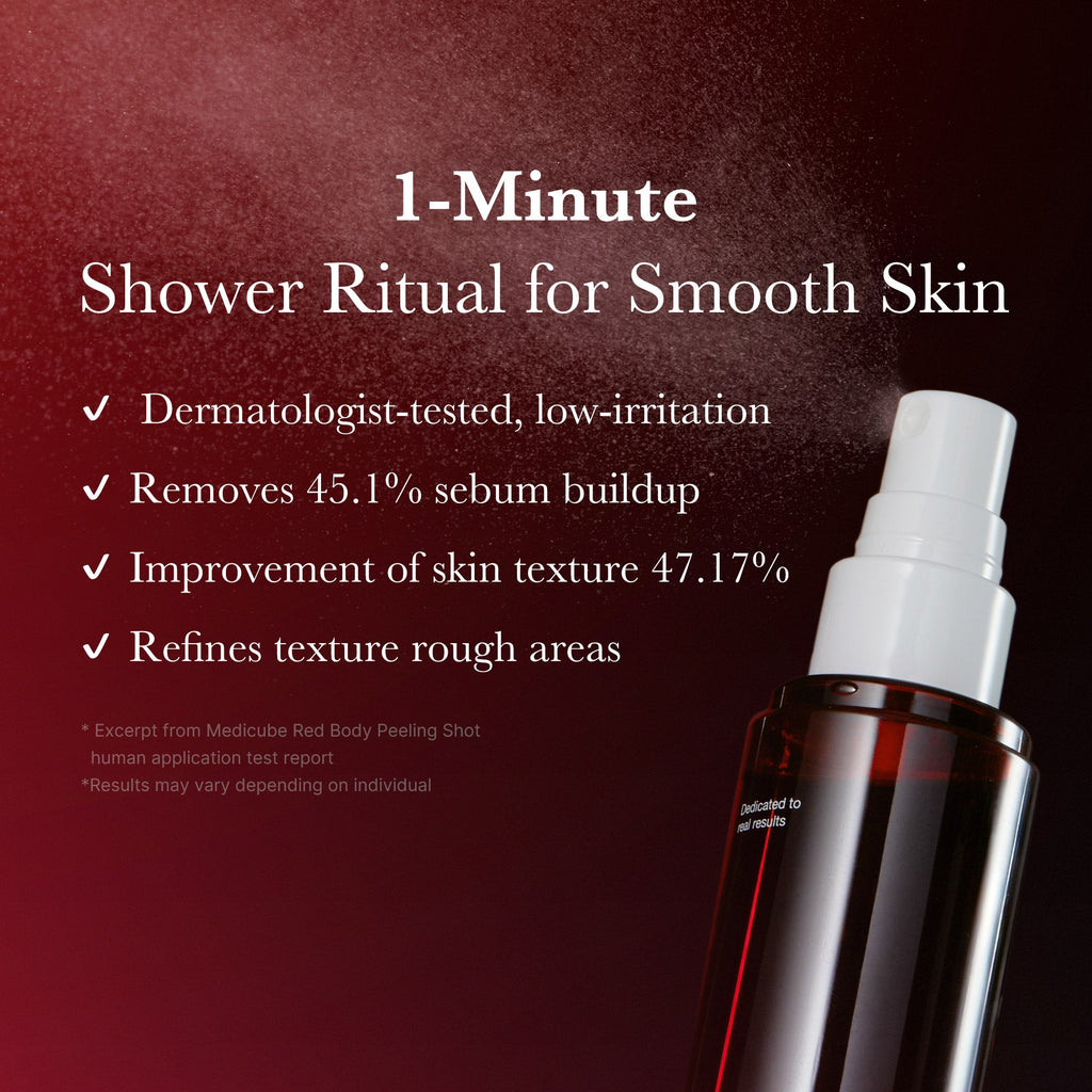 Nettoyant exfoliant corps Red Body Peeling Shot