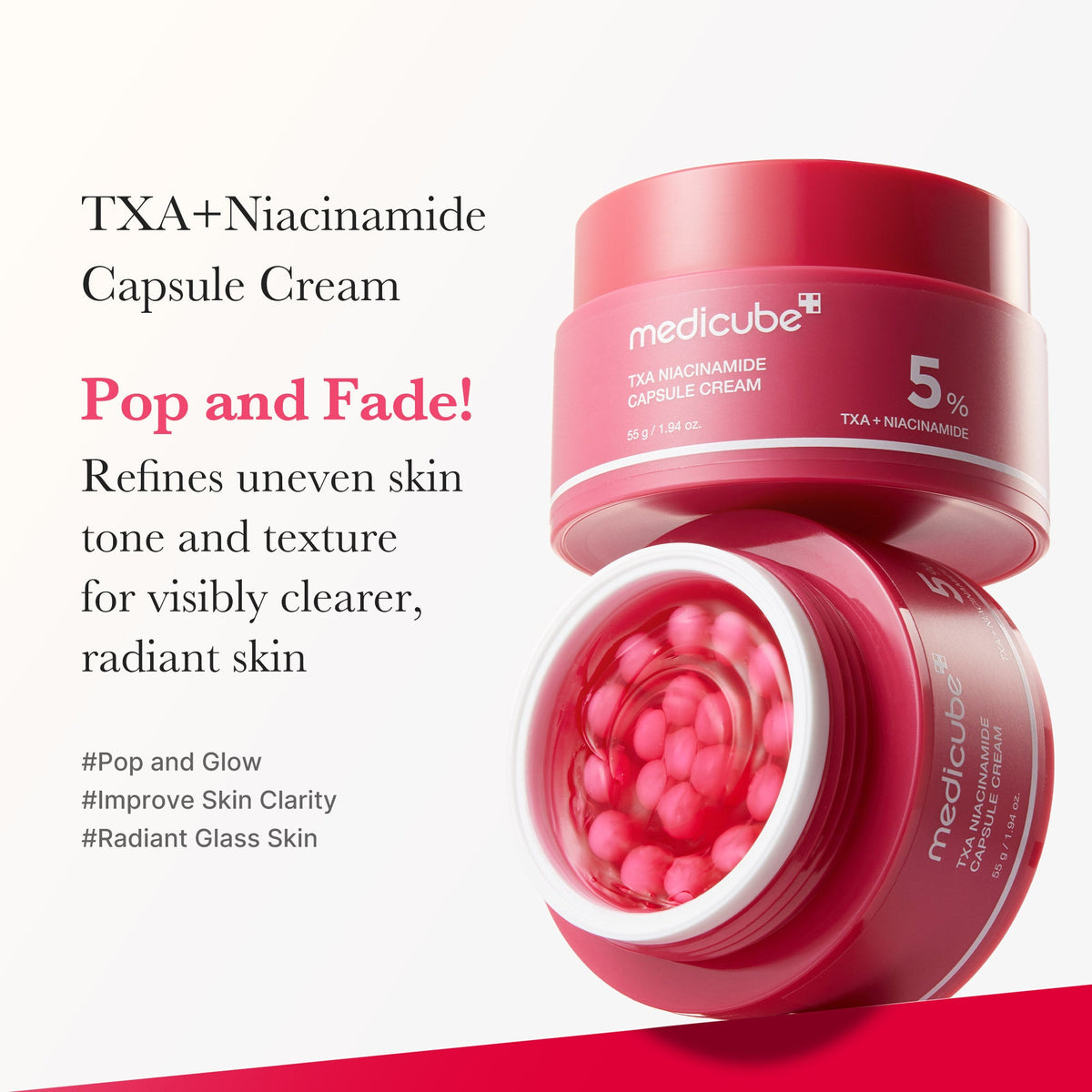 Crème en capsules TXA Niacinamide