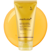 Masque de nuit à appliquer à l’acide kojique et au curcuma