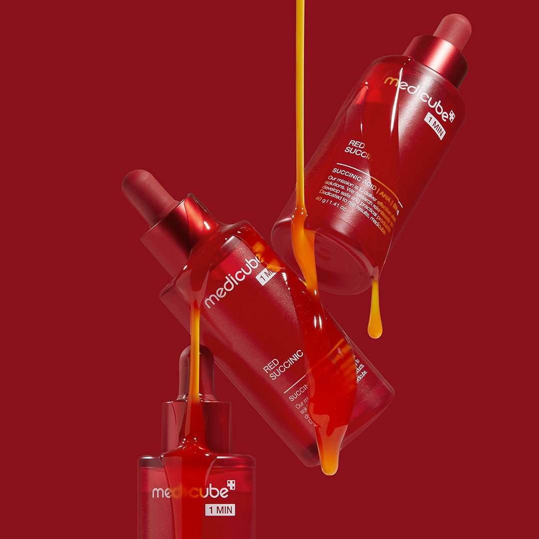 Sérum activateur nettoyant à l’acide succinique rouge à 21 %